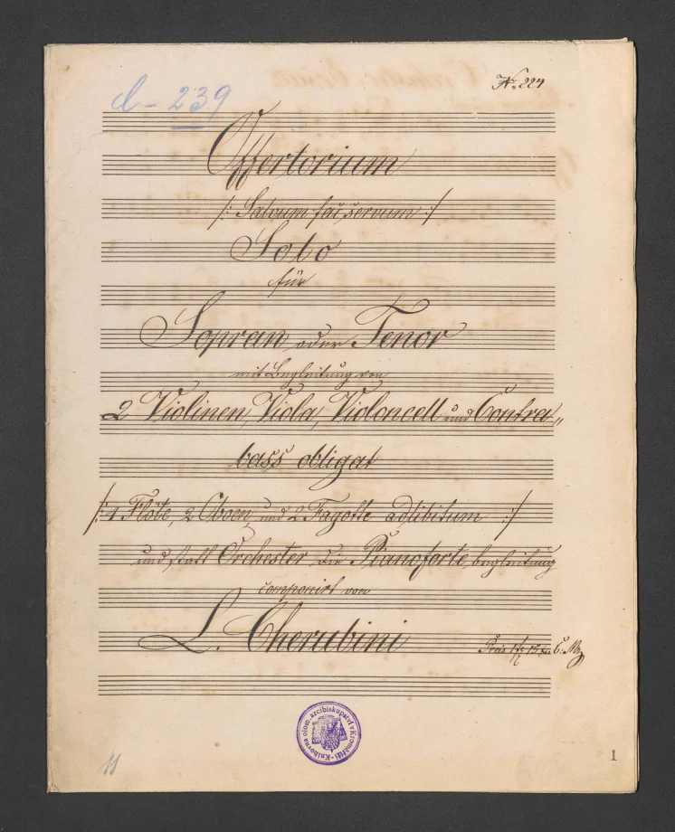 Offertorium (Salvum fac servum)