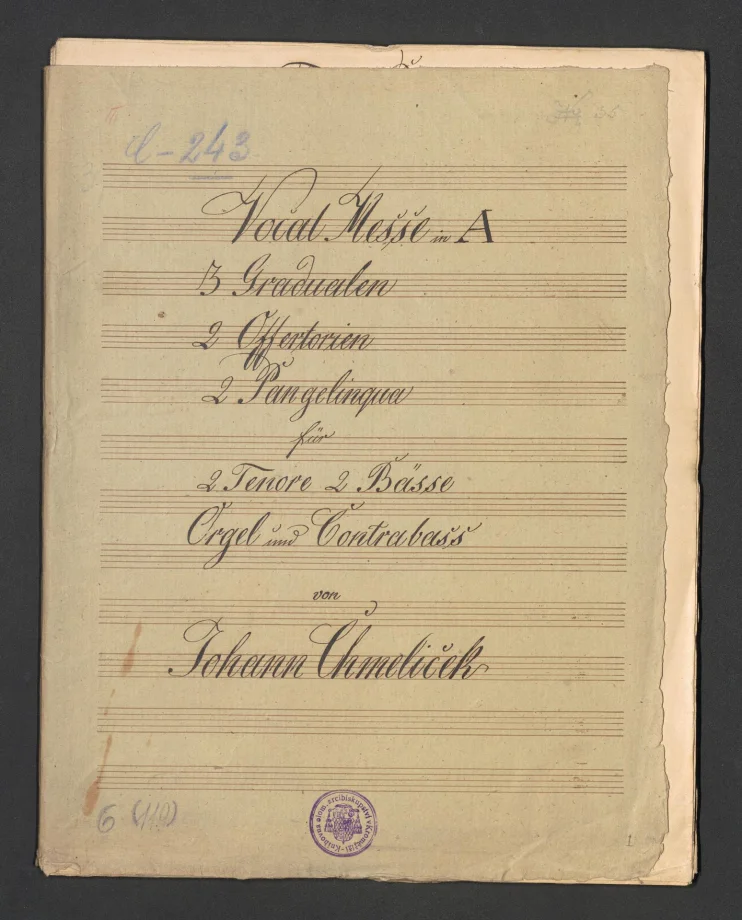 Vocal Messe in A