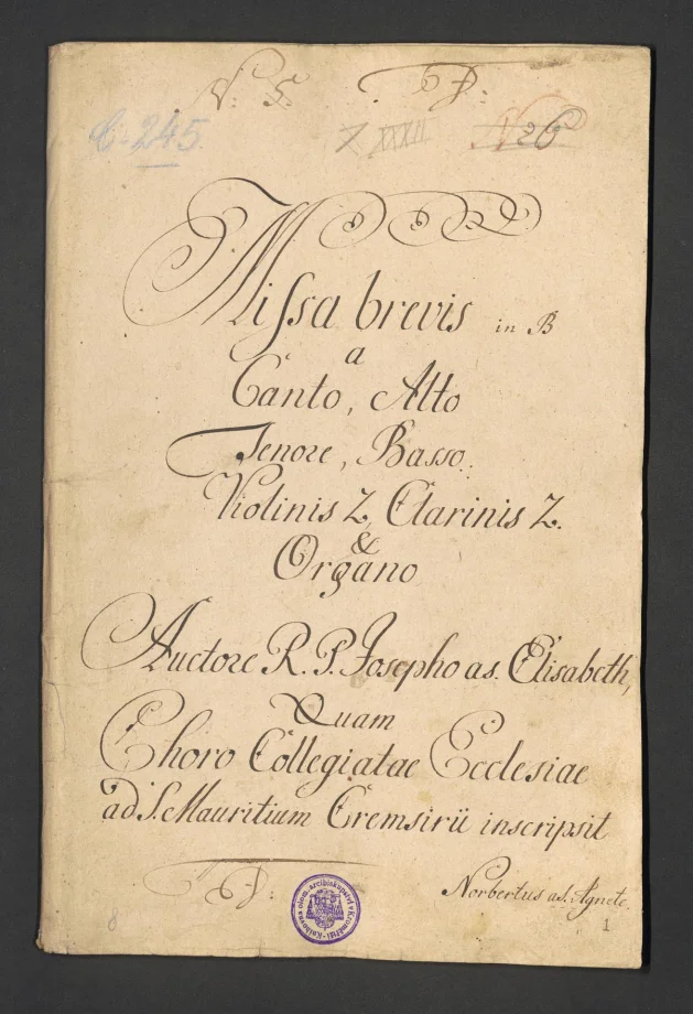 Missa brevis in B