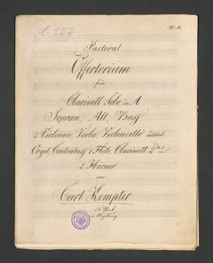 Pastoral Offertorium Op. 26