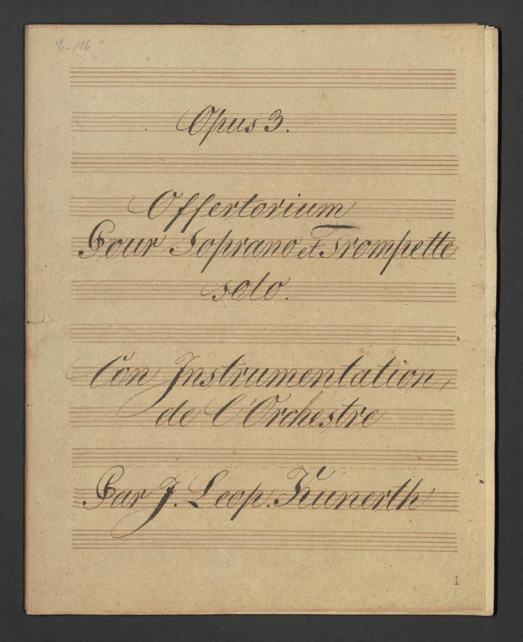 Offertorium Op. 3