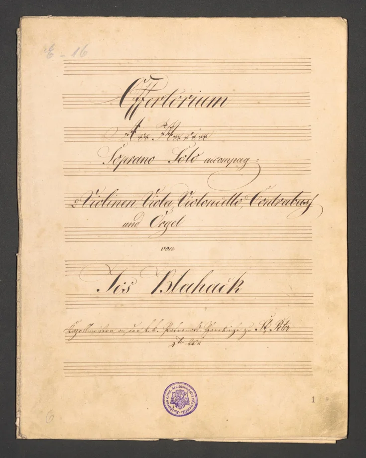Offertorium [Ave Maria] Op. 4