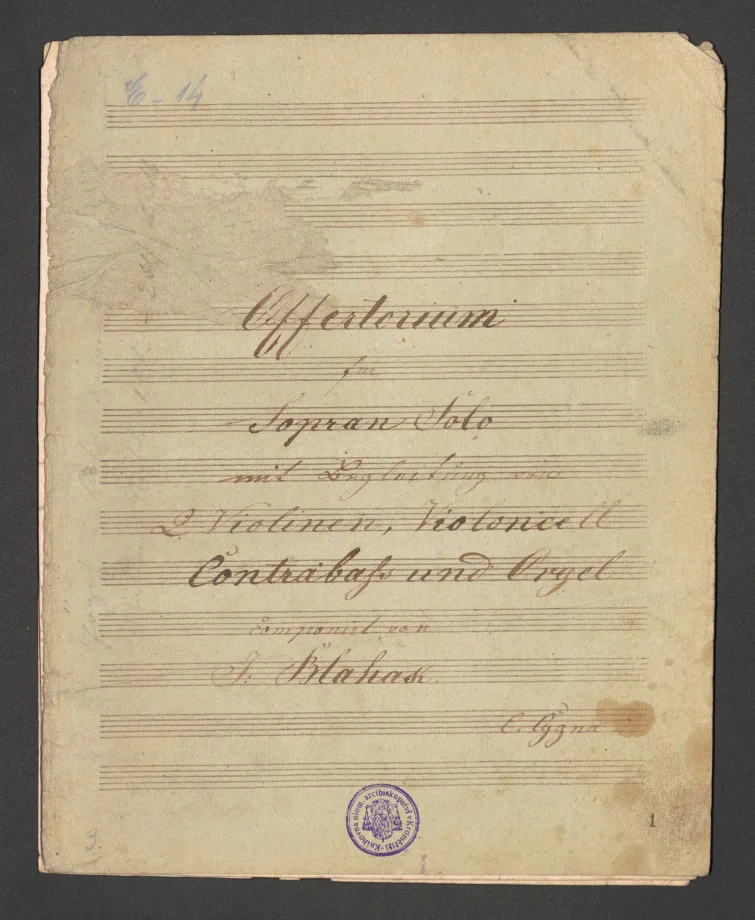 Offertorium Op. 1