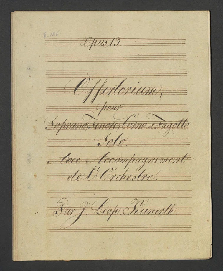 Offertorium Op. 13