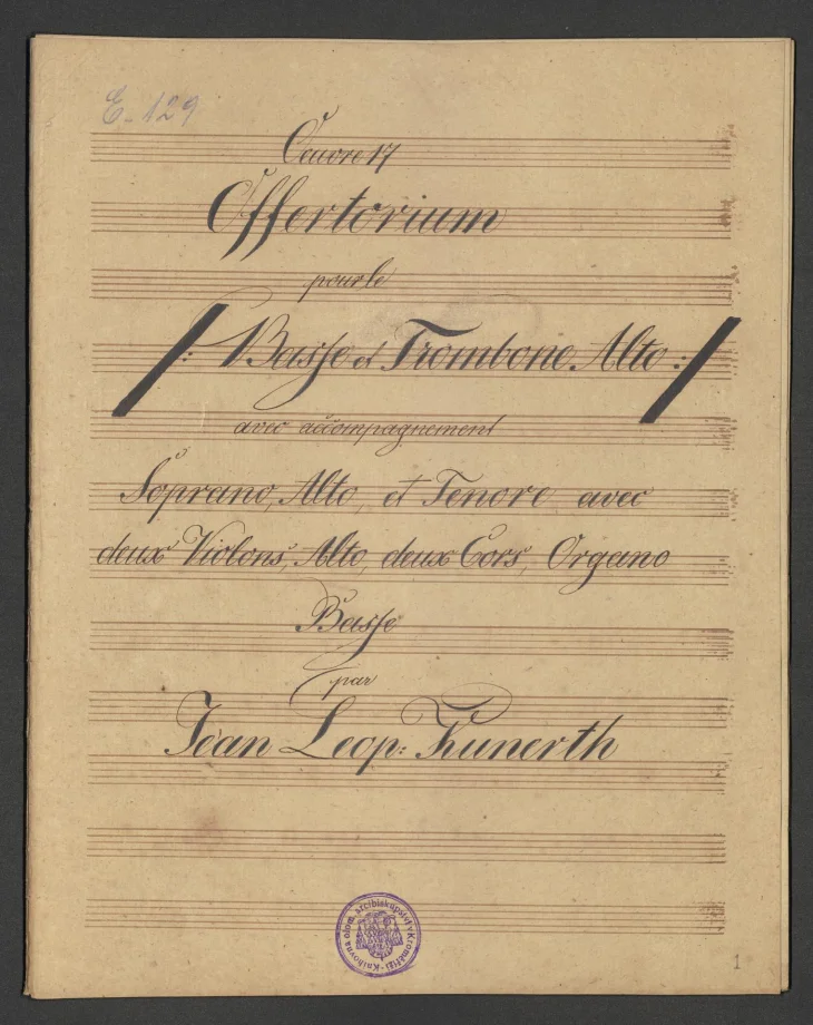 Offertorium Oeuvre 17