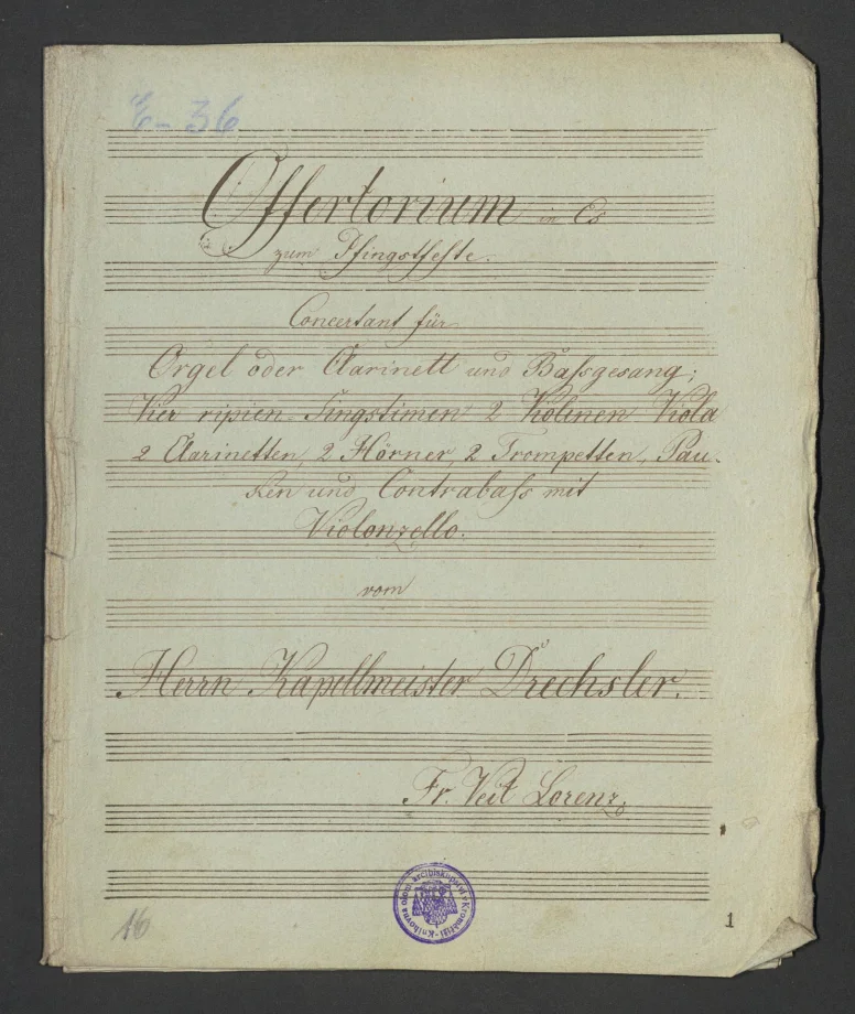 Offertorium in Es