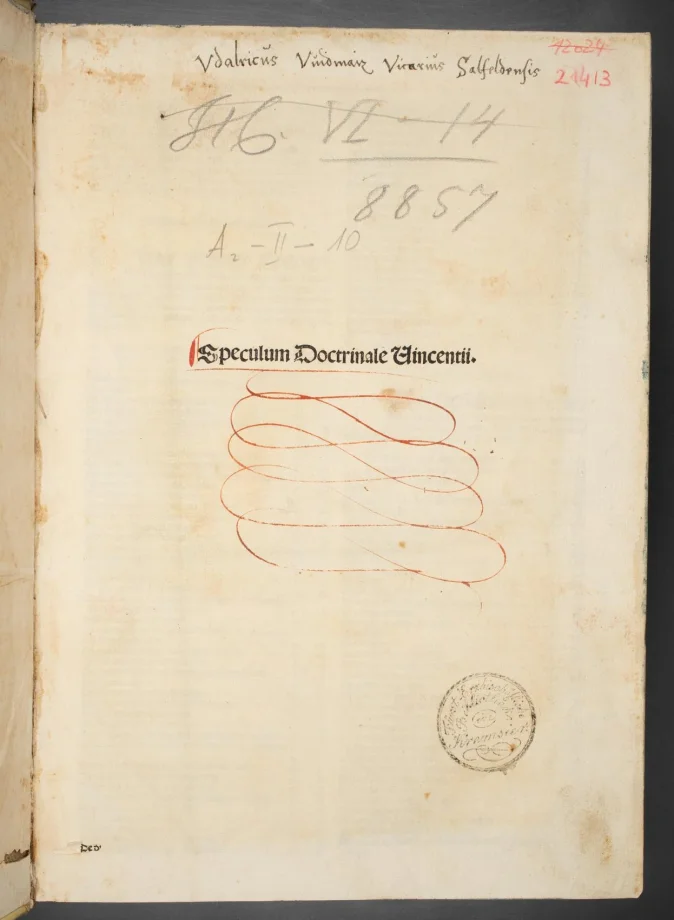 Speculum doctrinale 