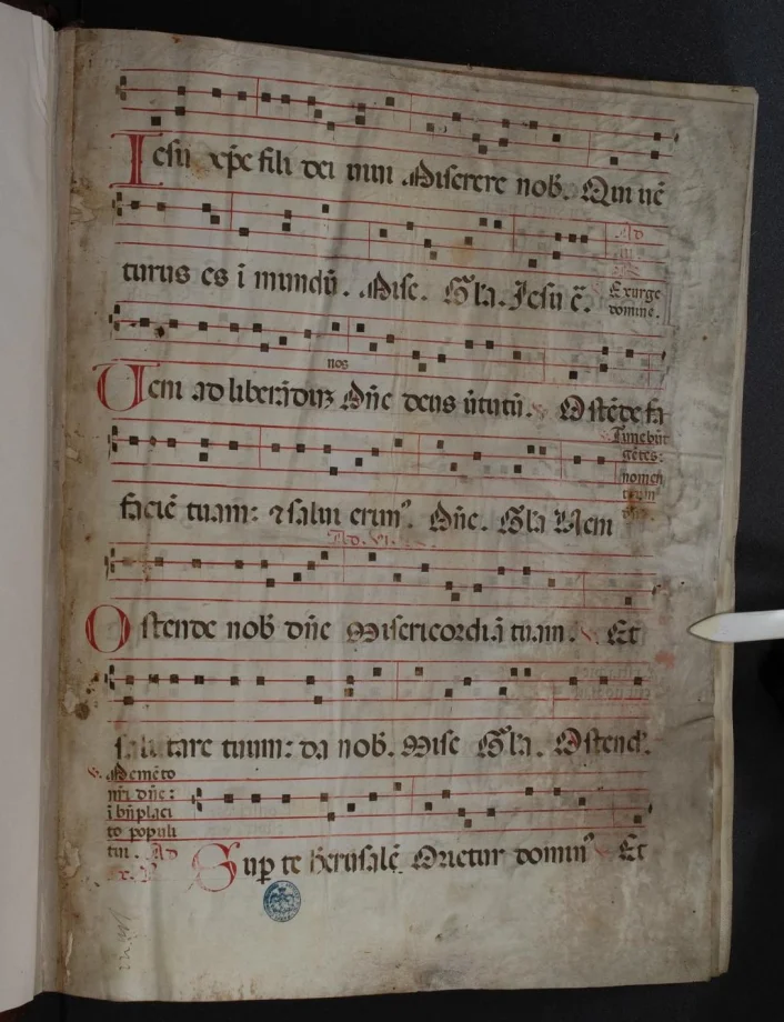 Antiphonarium iuxta ritum ordinis praedicatorum, pars hiemalis