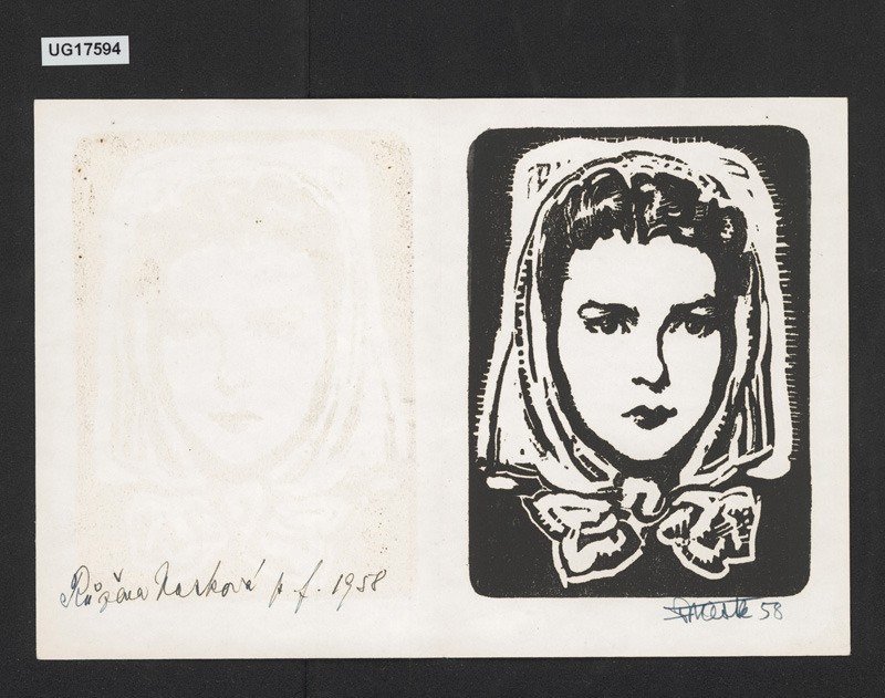 Růžena Nasková p.f. 1958