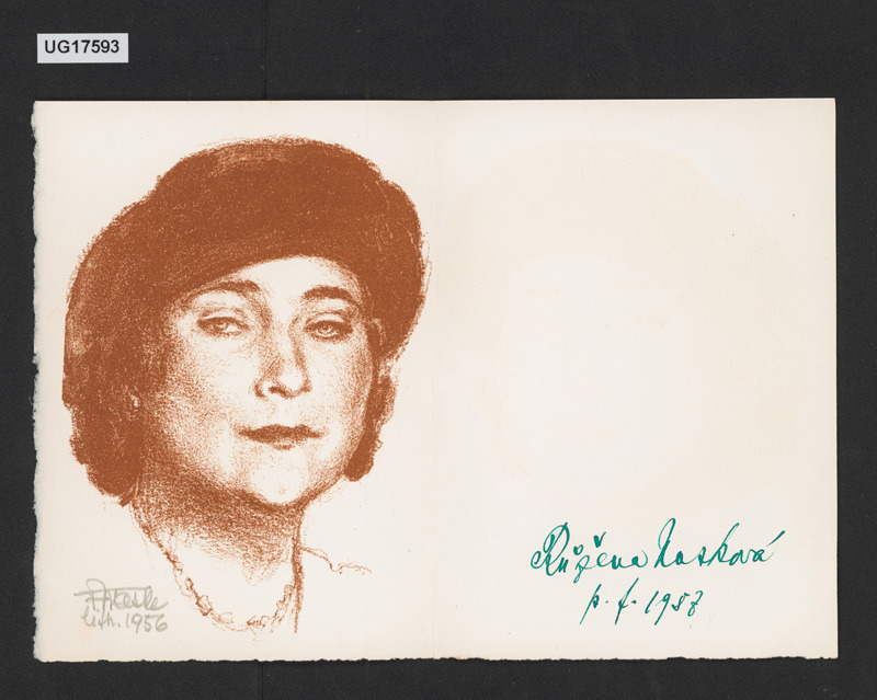 Růžena Nasková / p.f. 1957